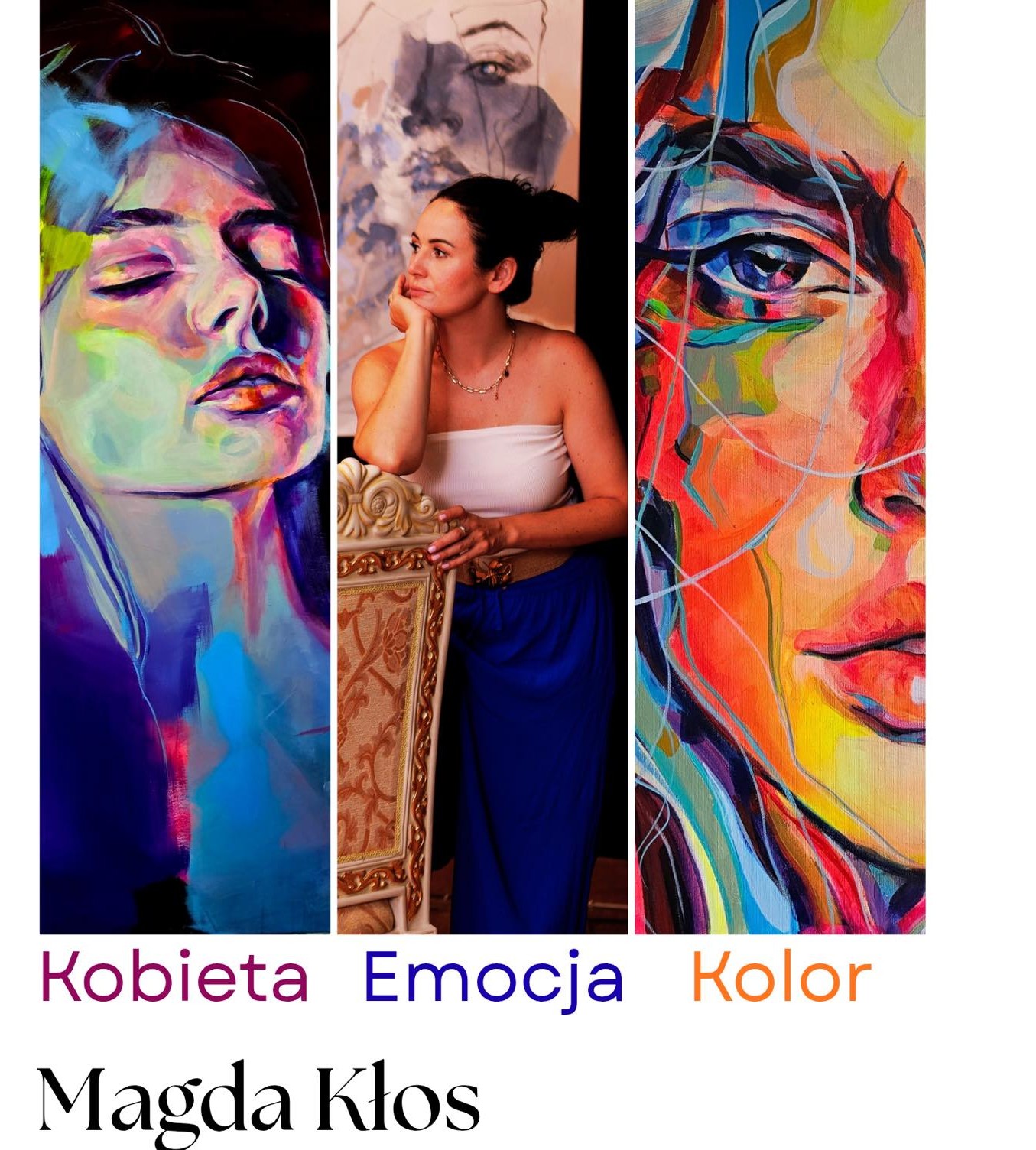 Kobieta, emocja, kolor!