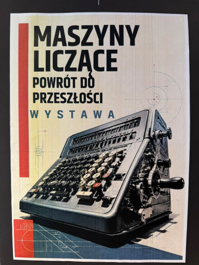 grafika do wpisu: Maszyny liczące - wystawa.