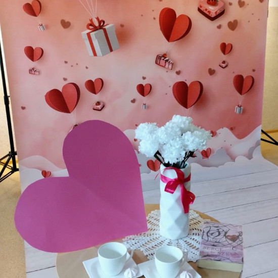 Walentynkowa fotobudka