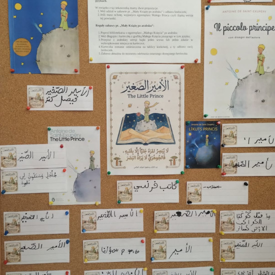 Zabawa pt. ,,Mały Książe po arabsku".