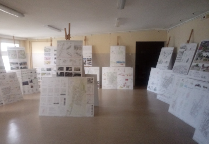 Wystawa prac konkursowych studentów Politechniki Śląskiej dotyczących rewitalizacji strefy ochrony konserwatorskiej Miasteczka Śląskiego