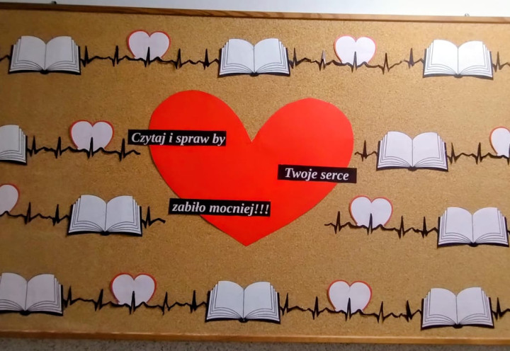 Walentynkowe klimaty w naszej bibliotece