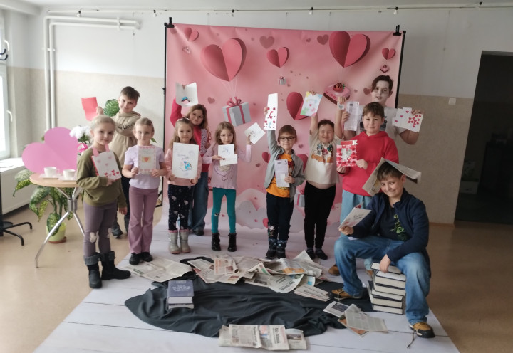 Literackie EKG -zajęcia dla dzieci promujące czytelnictwo