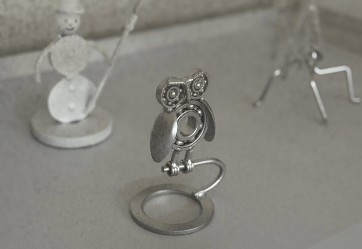 Metalowe dzieła sztuki - wystawa metaloplastyki